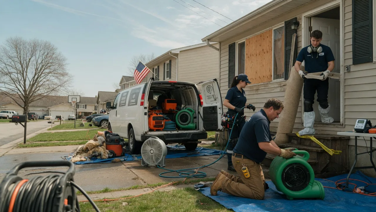 Water Damage Restoration in Cedar Springs, MI near me